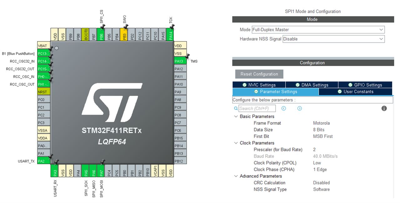 How to import W6100 to STM32F411