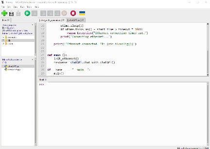 Chatting with chatGPT on WIZnet Pico Board using MicroPython