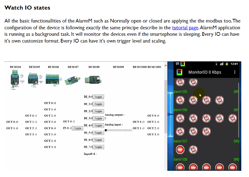 Home automation with BrickElectric