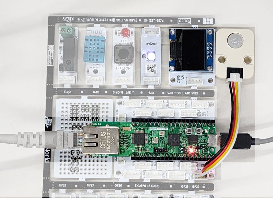 IoT Motion Sensing Lights: Integrating W5500-EVB-Pico, Adafruit IO, PIR Sensor, and IFTTT, Component
