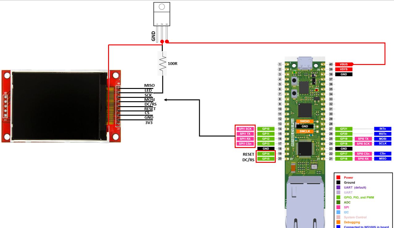 Let's control the ILI9341 LCD using TCP communication!