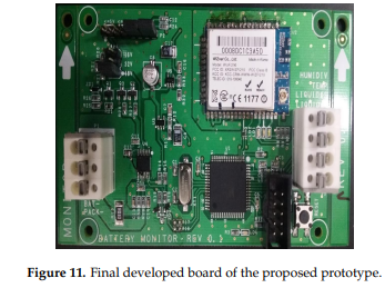 Design andDevelopment of a Real-Time Monitoring System for Multiple Lead–Acid Batteries Based on IOT