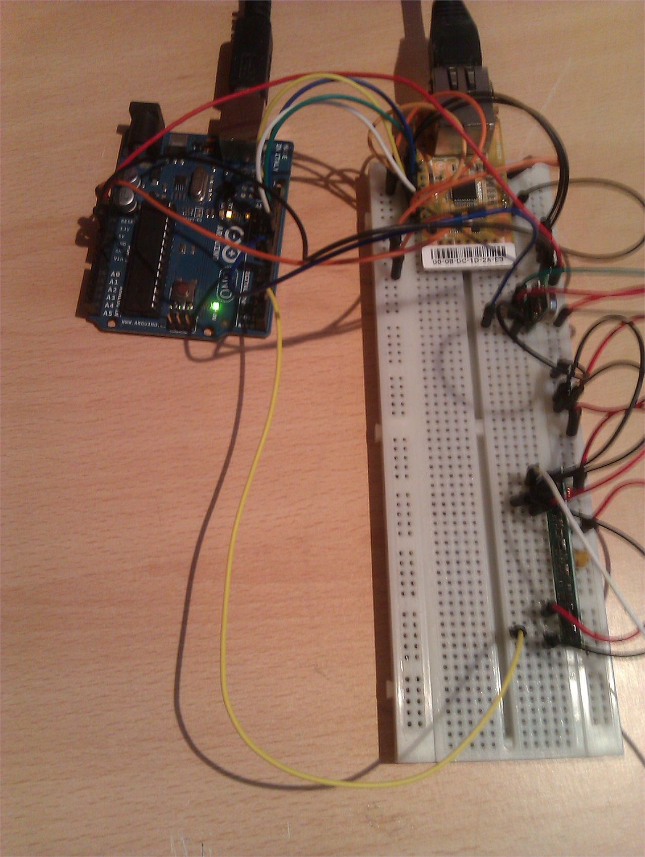 IOT Gateway as a bridge for wireless sensors using WIZnet 5500io Ethernet module and Xively