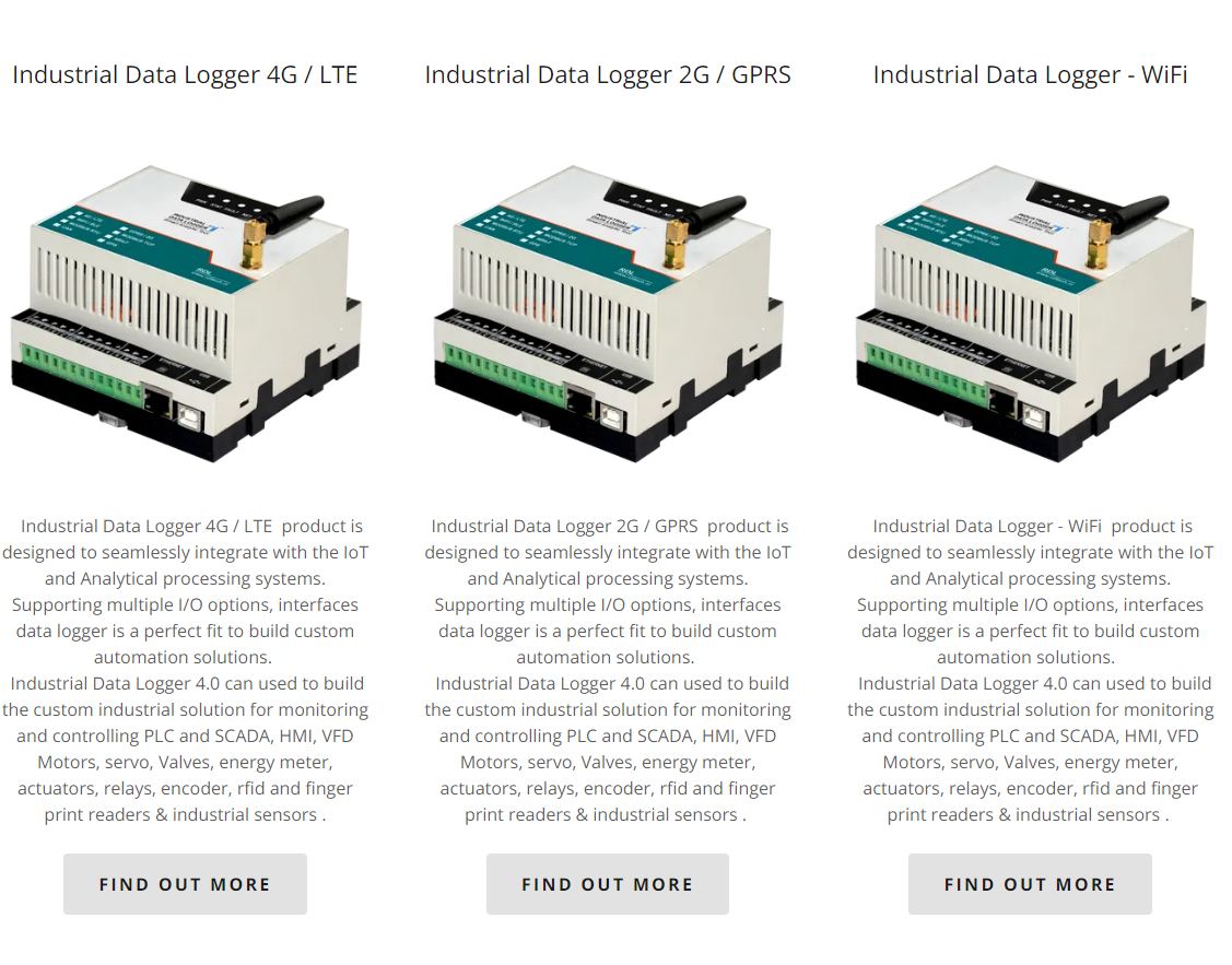 RDL Industrial Data Logger and MODBUS Gateway
