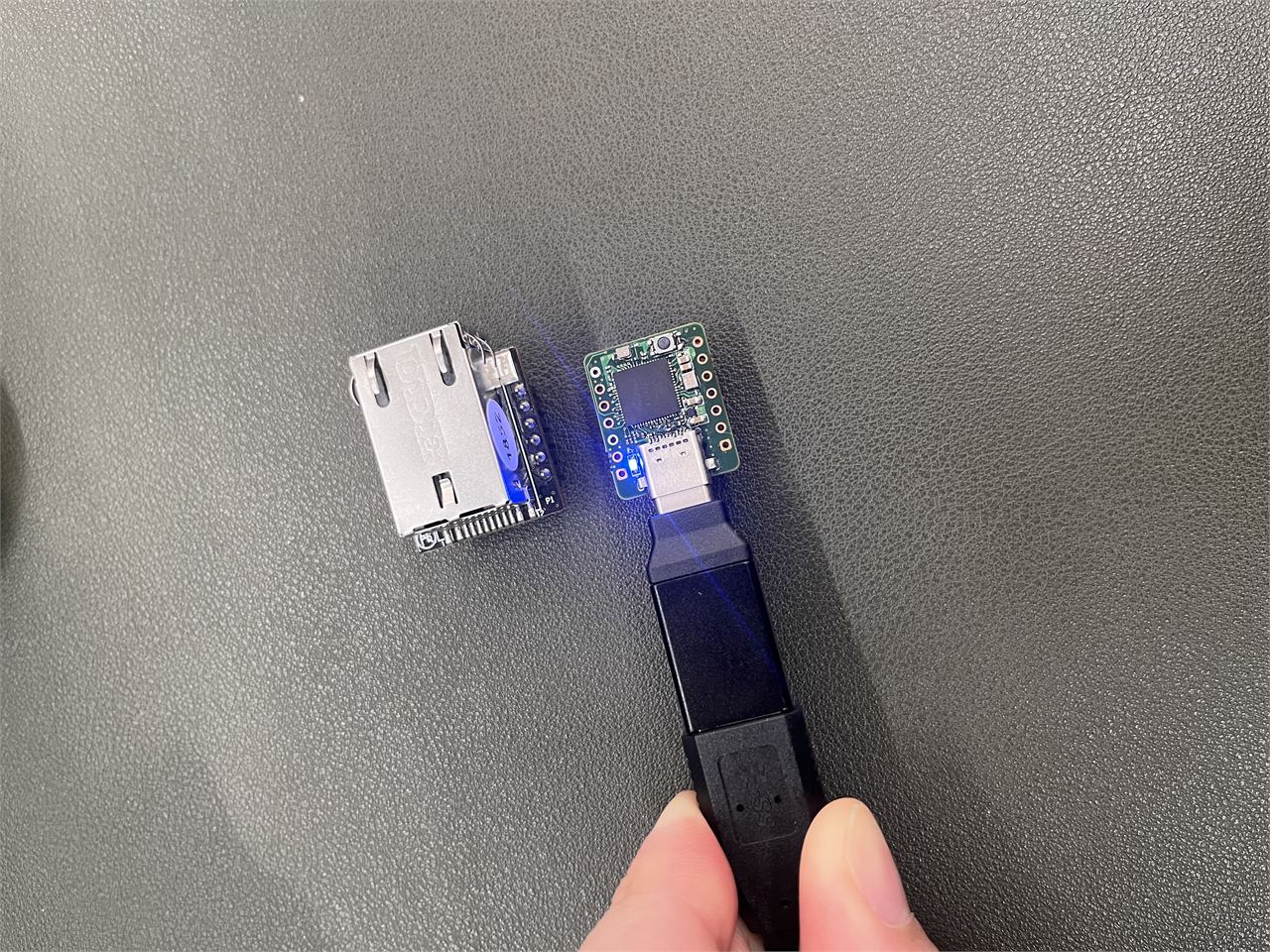 The smallest Ethernet module in the world. C-Type Ethernet.