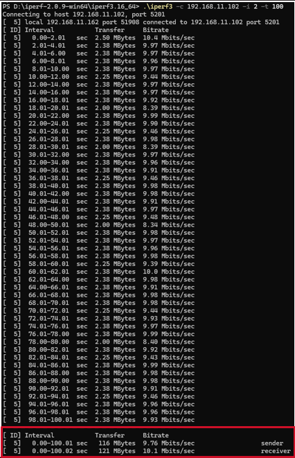 W55RP20 Ethernet Performance Measurements, Performance