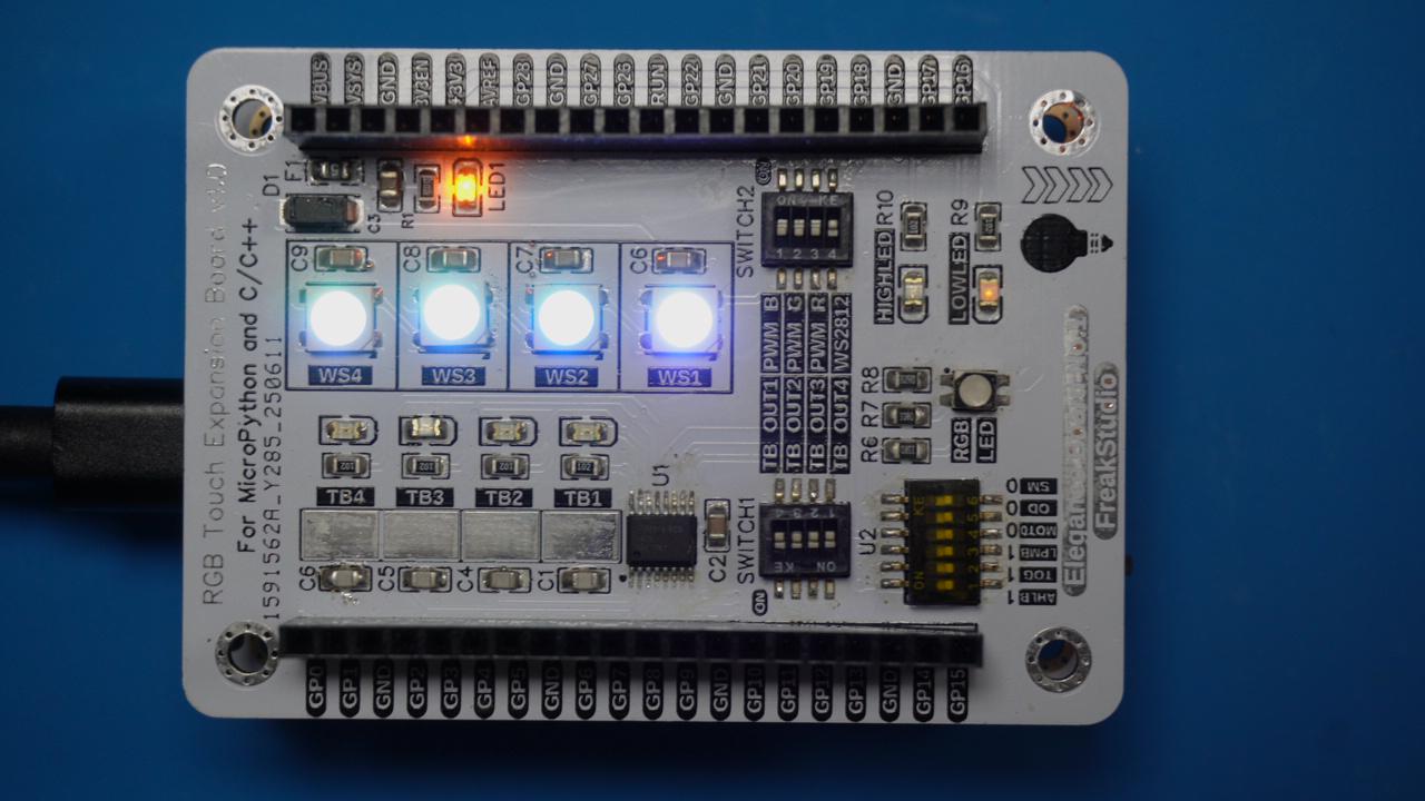 3. Driving WS2812 LEDs with PIO