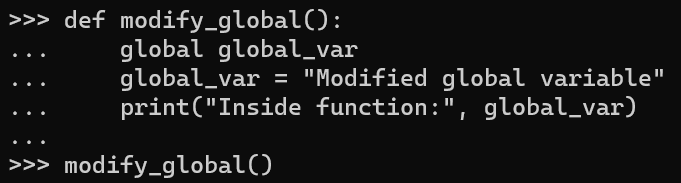 2.5.1 MicroPython Namespaces and Scopes
