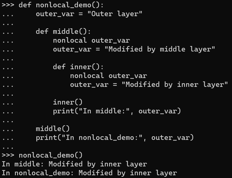 2.5.1 MicroPython Namespaces and Scopes
