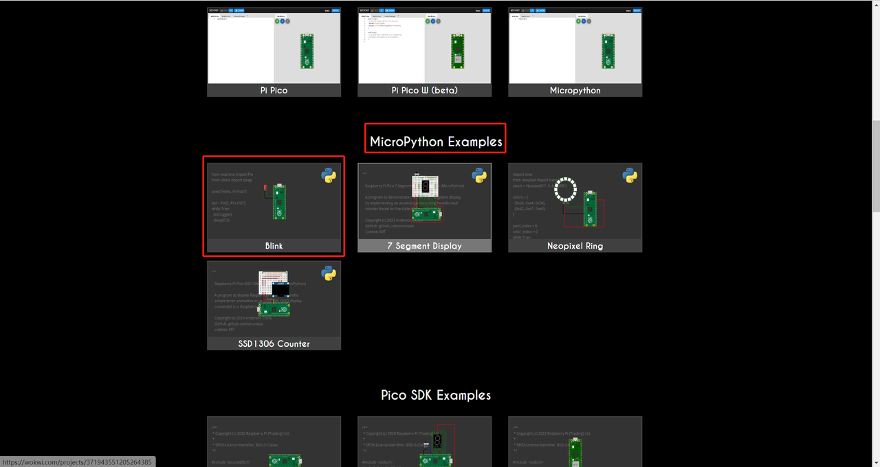 Embedded 101: Wokwi vs Unicorn — Pick the Right MicroPython Online Simulator, 1.Wokwi