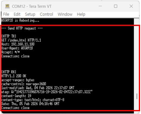 Step 5.1: UART mode