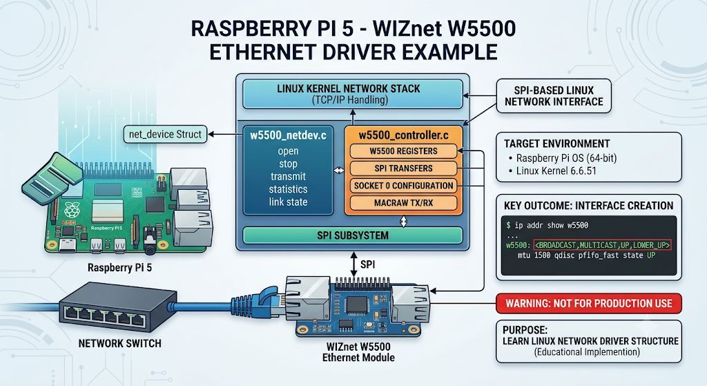 W5500LinuxDriver, 프로젝트 개요