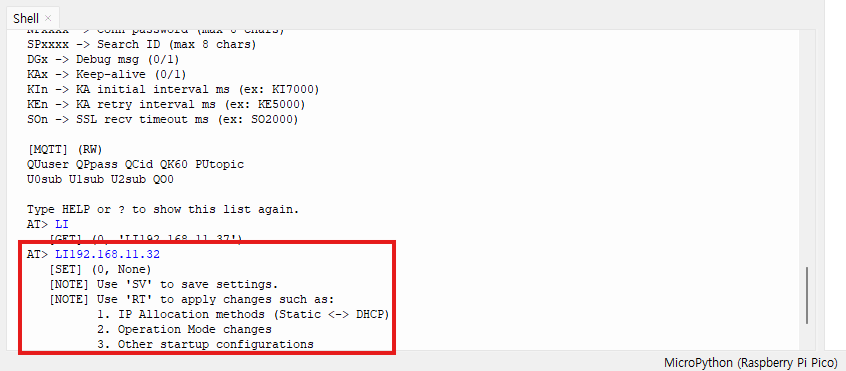 Step 5.1: UART mode