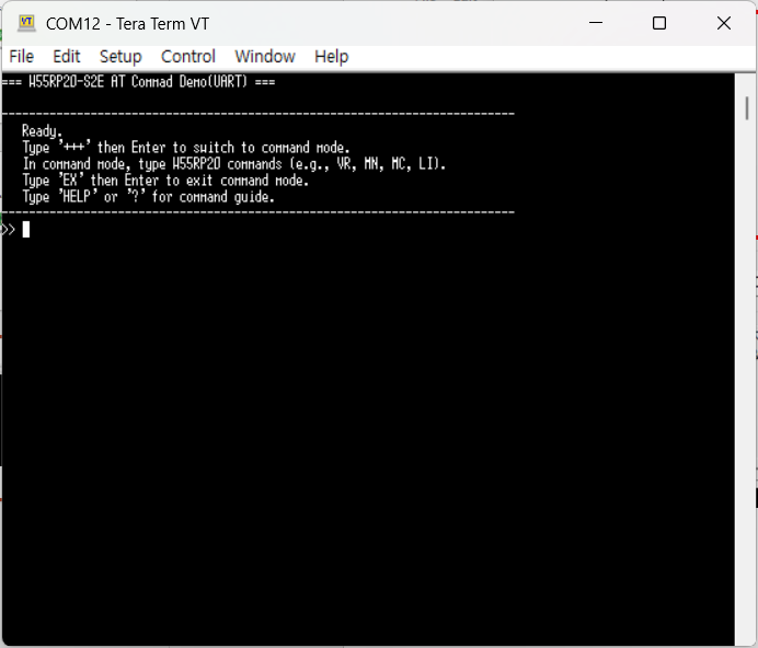 Step 5.1: UART mode