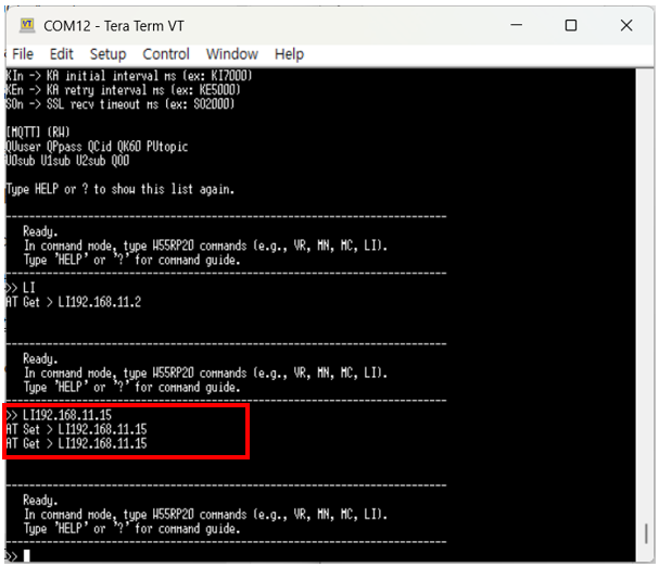 Step 5.2: SPI mode