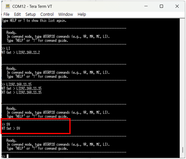 Step 5.2: SPI mode