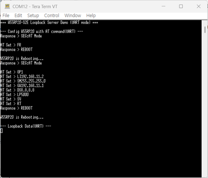 Step 5.1: UART mode