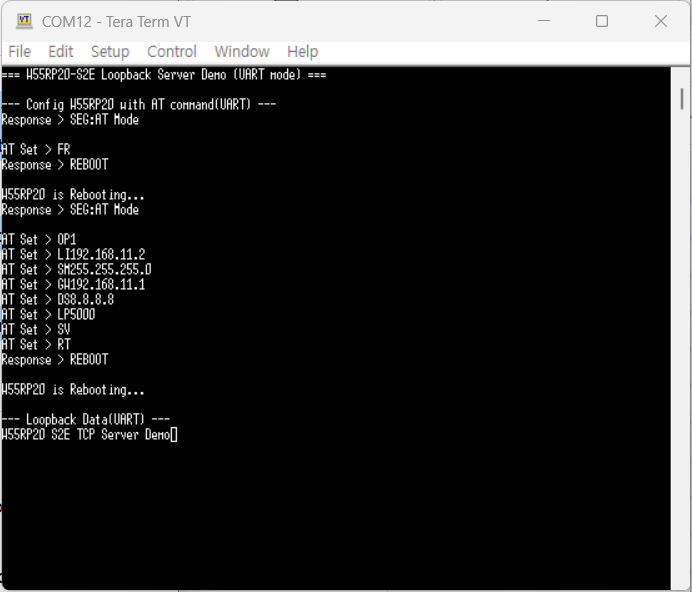 Step 5.1: UART mode
