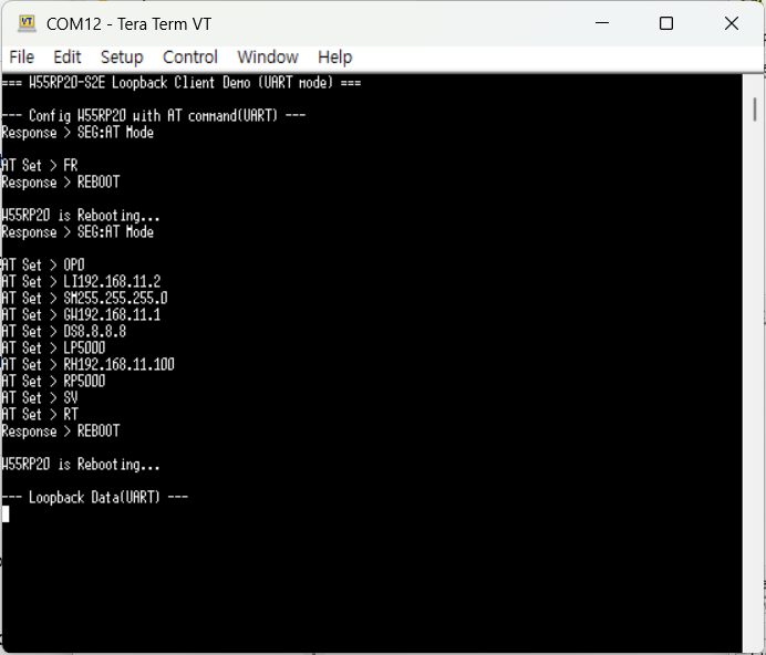 Step 5.1: UART mode