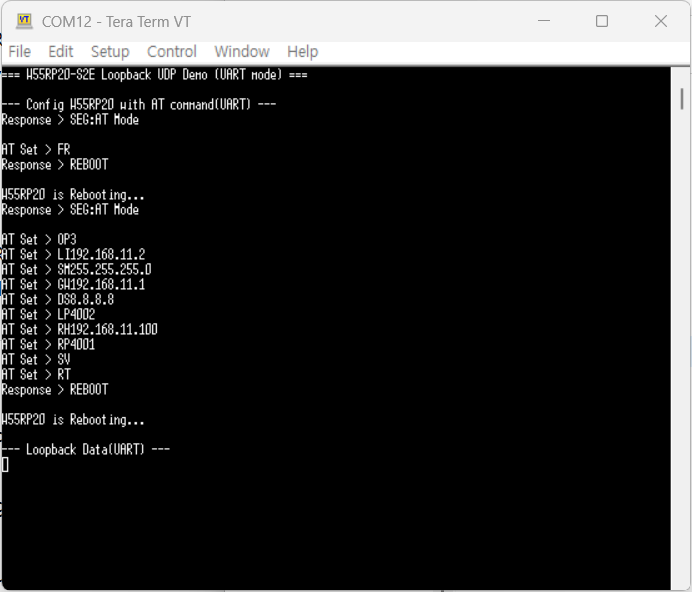 Step 5.1: UART mode