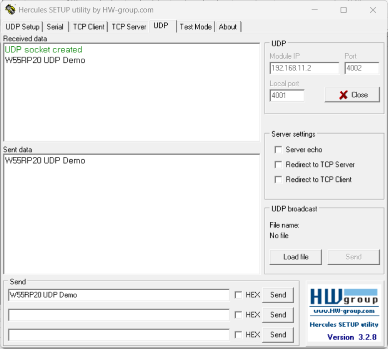 Step 5.1: UART mode