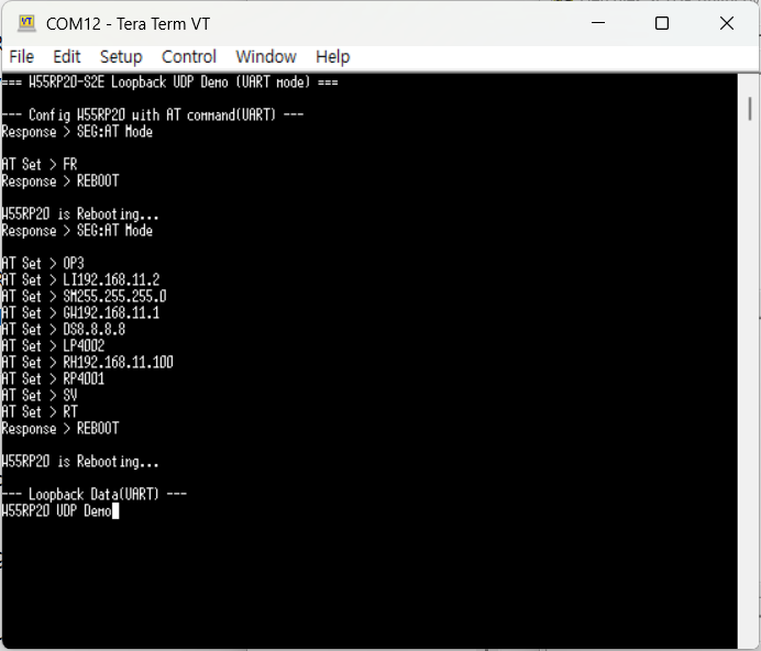 Step 5.1: UART mode
