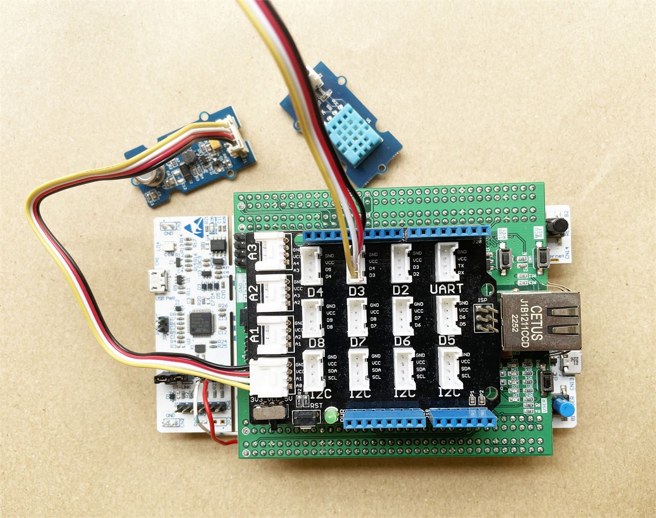 W5300 Based Highly Secure & Reliable Smart Home Hub, Hardware Making