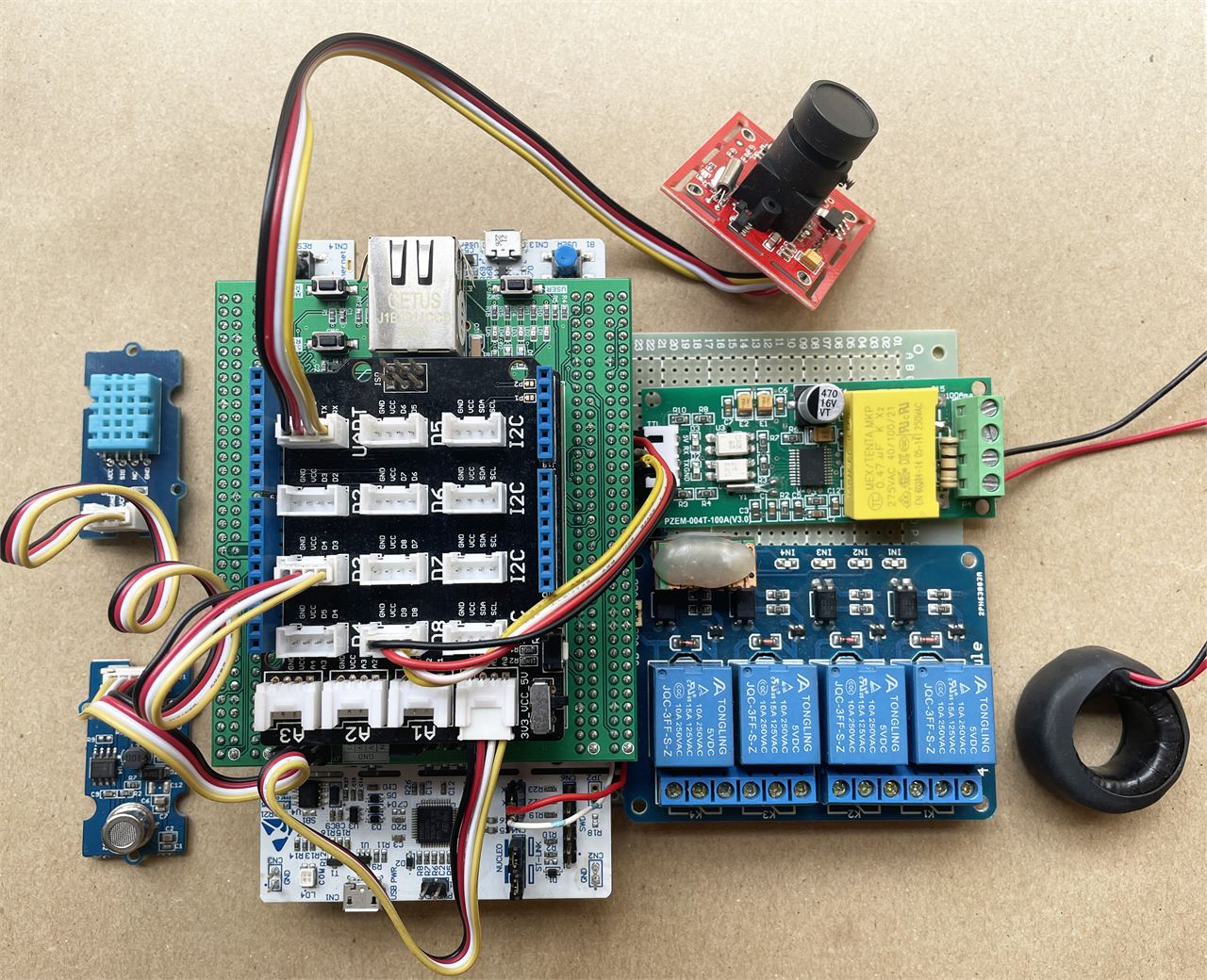 W5300 Based Highly Secure & Reliable Smart Home Hub, Hardware Making