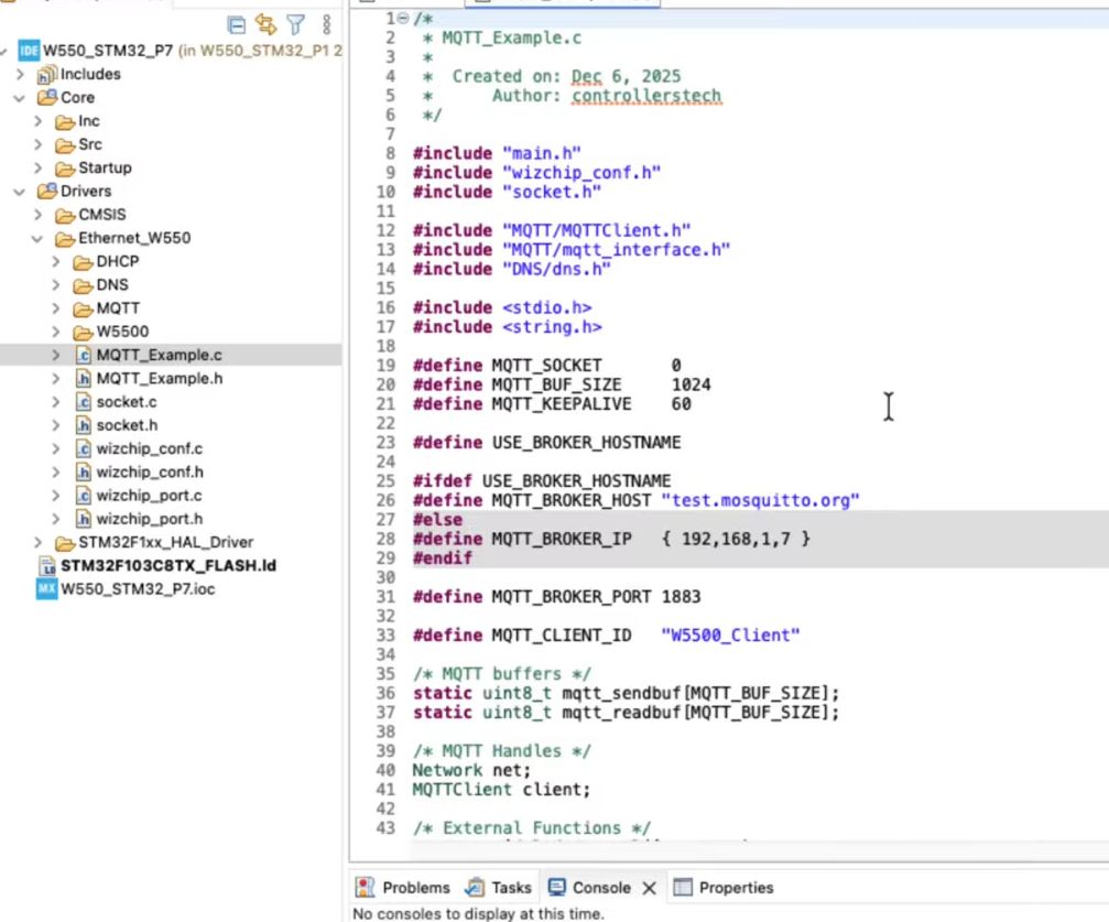 🔹 2) MQTT Implementation