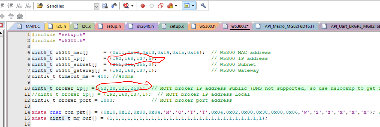 Wiz IoT Cam using W5300 TOE and 8051 limited resource uC
