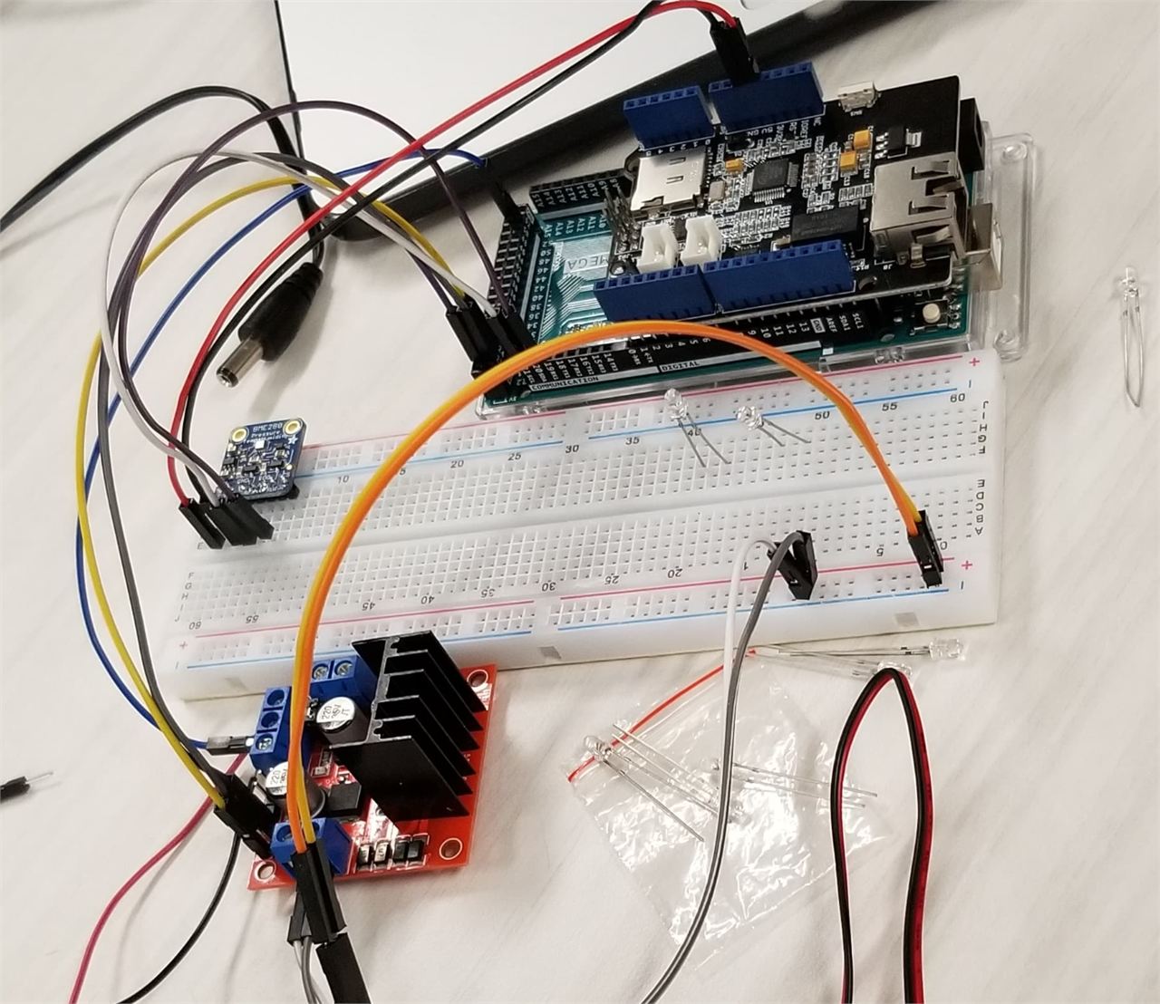BioSampleBalloon, Circuit Diagram