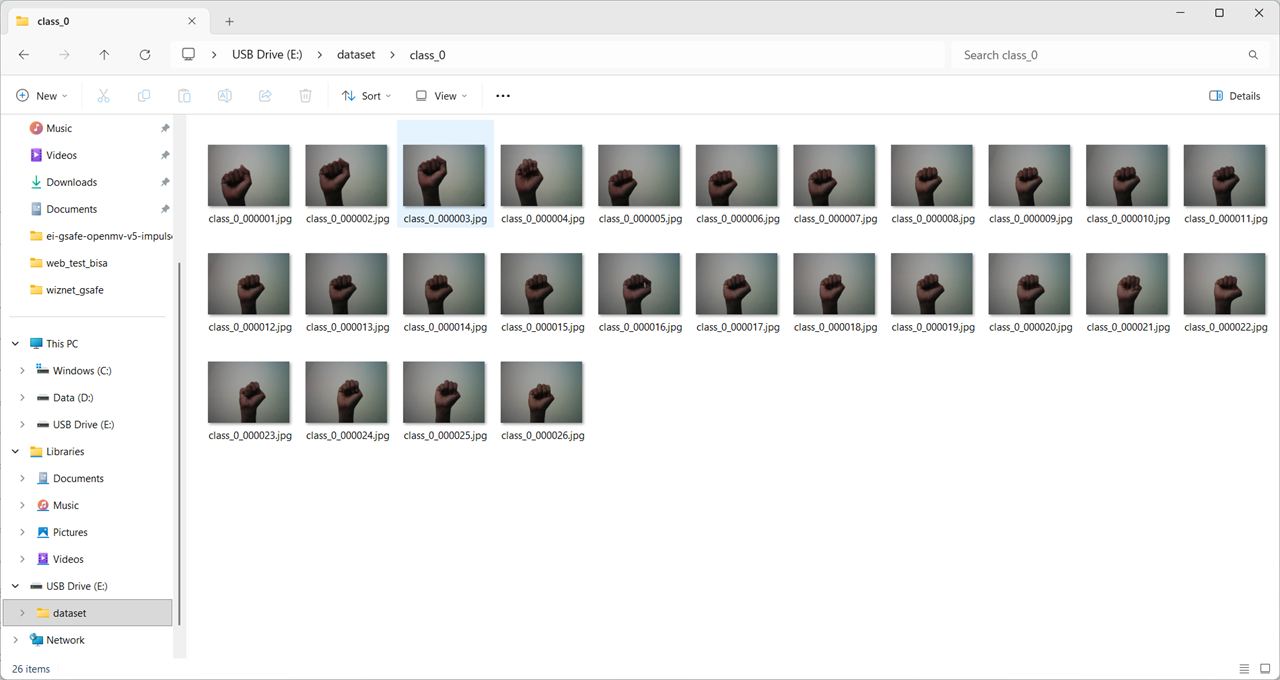 1. Gesture Dataset Collection