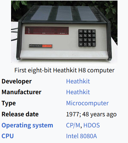 What is the Heathkit H8?