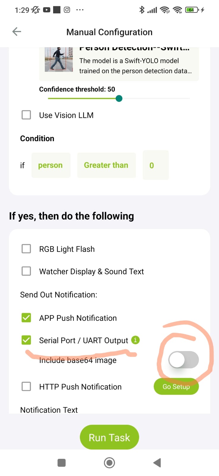 TinyML based room occupation watcher, CONFIGURATION