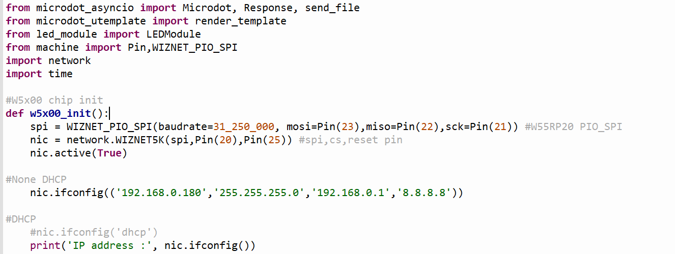 TinyML based room occupation watcher, CONFIGURATION
