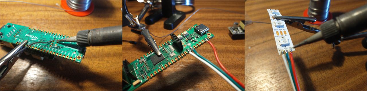 Assembling the electronics