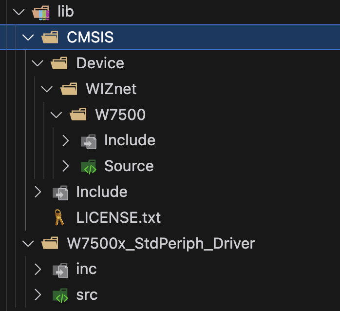 [WIZnet W7500 SURF5] - LED project production