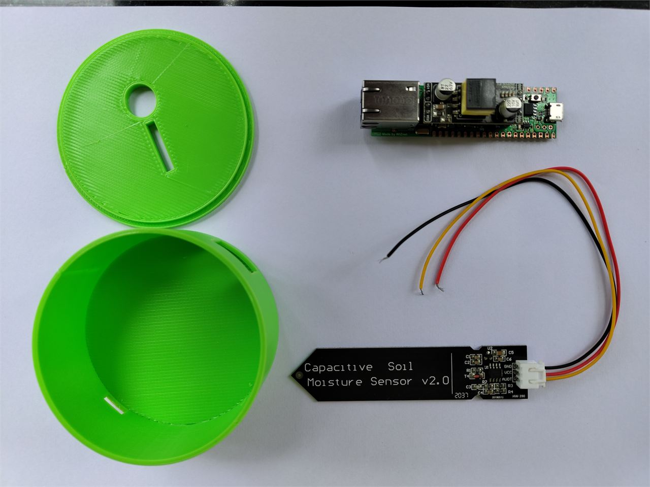 A simple SOIL MOISTURE LEVEL monitor