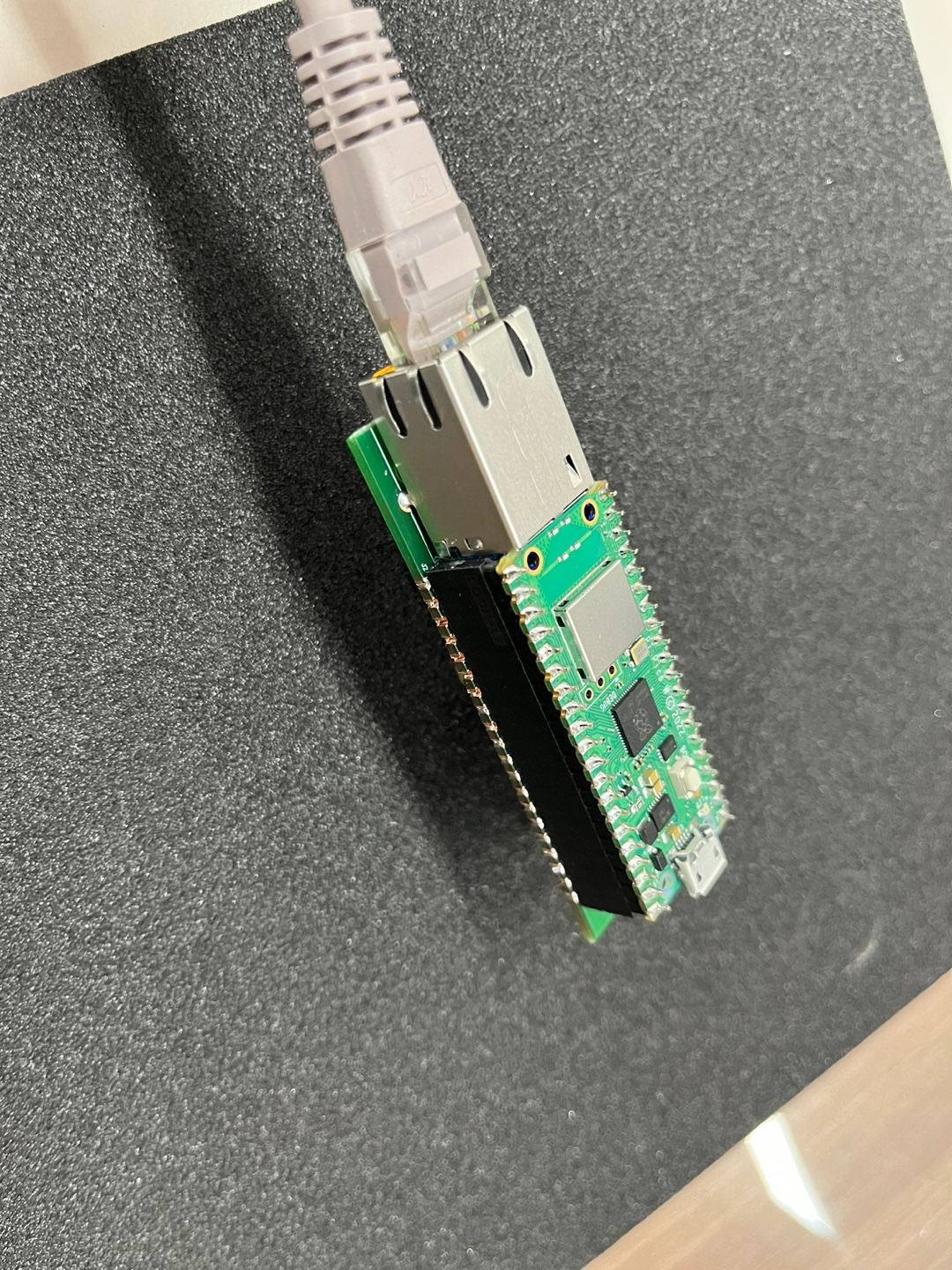 BLE to Ethernet ! Pico W + W5100S + PoE