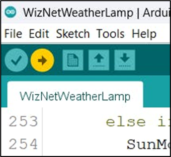 Weather Lamp