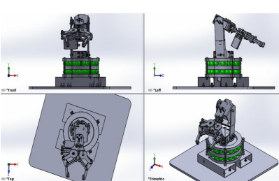 Real Time FPGA-Based Ethernet Control Communication for Robotic Arm