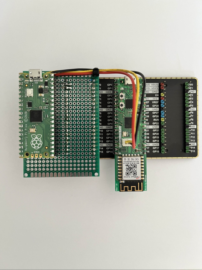 Tank Level Control using WizFi360-EVB-Pico and AWS Services, PicoProbe Config