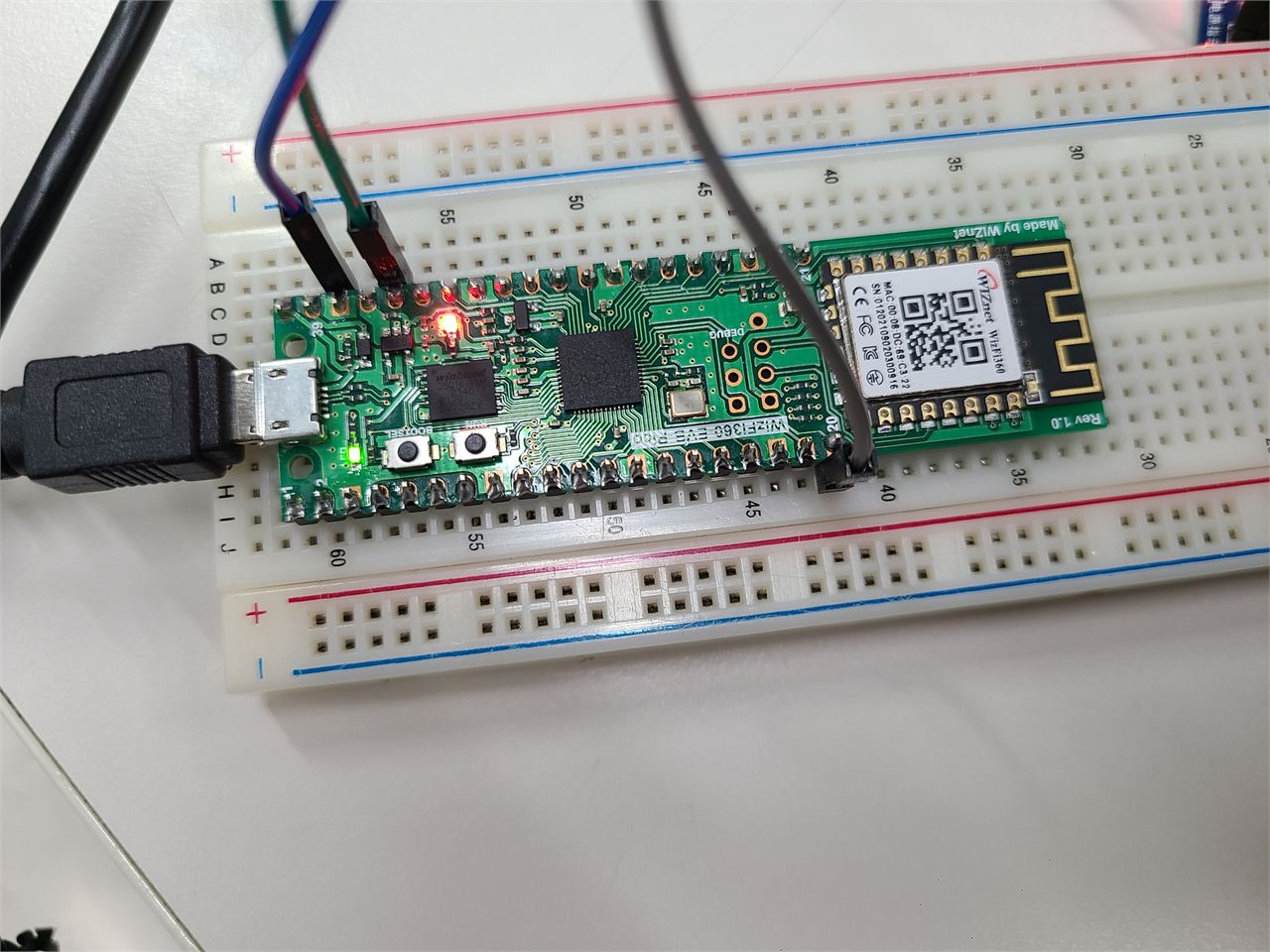 2.4. Turn on the built-in LED