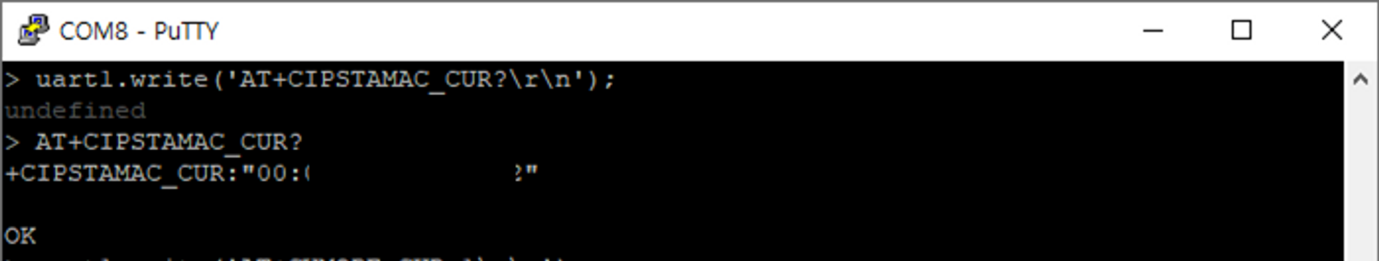 3.2.3. Check Mac address