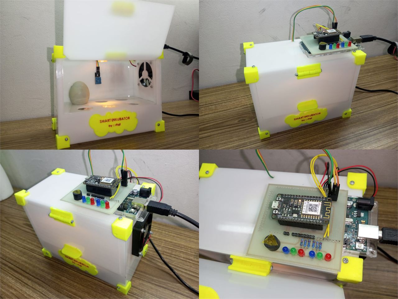 Step 8: Inkubator prototype assembly