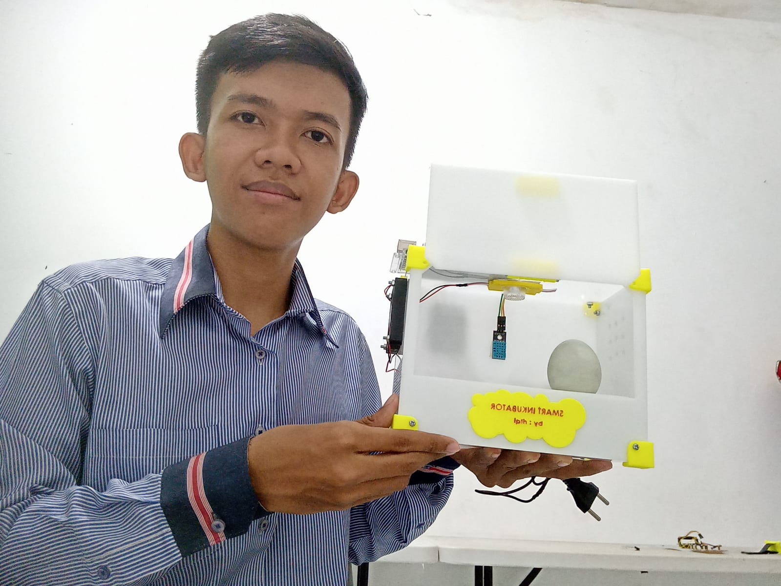 Step 8: Inkubator prototype assembly