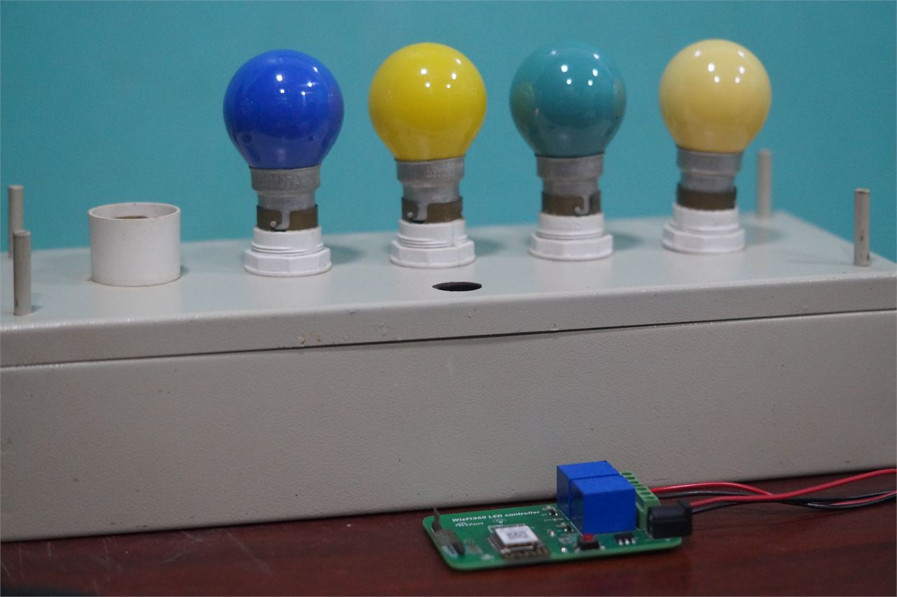 WizFi360 LED Controller Board, Hardware