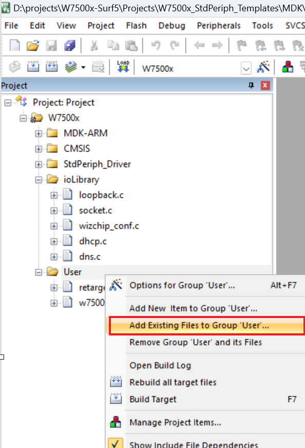 Step 3: Setup Web Server Example