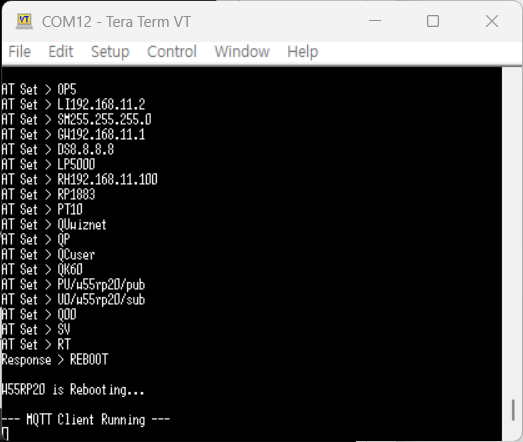 Step 5.1: UART mode