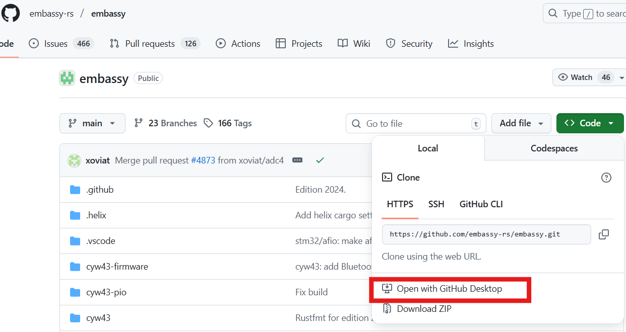 4. Get Embassy Example